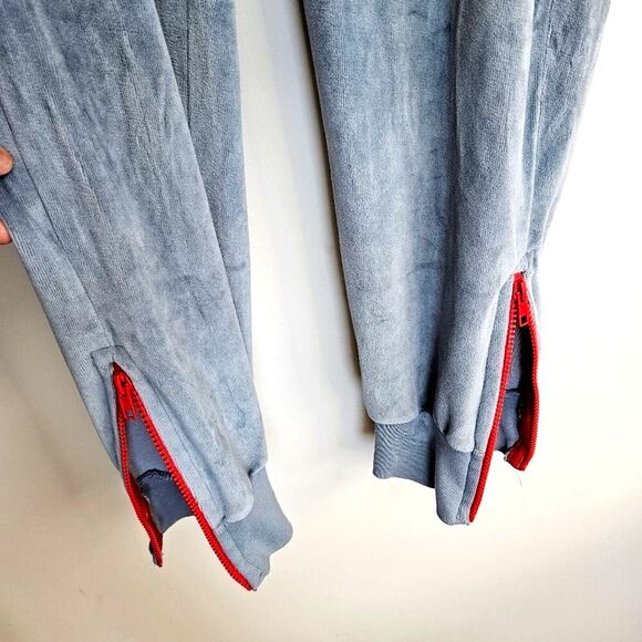 SUNDRY anthropologie Velour Zip Ankle Jogger size 1 womens size Small - Picture 6 of 11